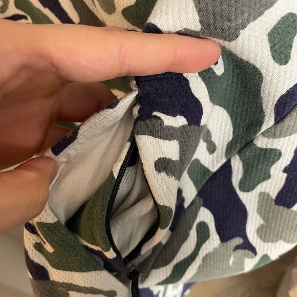 Adidas X Nerd hoodie Bape camo sz L - Picture 3 of 6